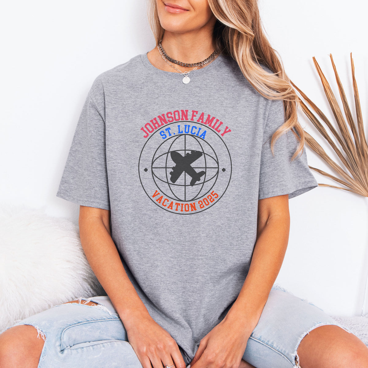 Personalized Travel Tee, Global Plane Tee, Sweatshirt, Hoodie [VF1003]