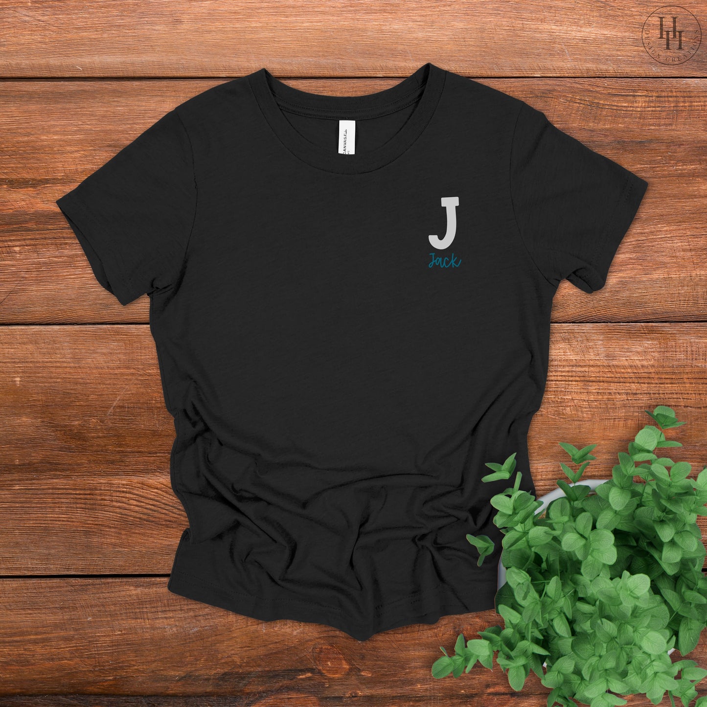 Personalized Youth Initial Tee [YT1007]