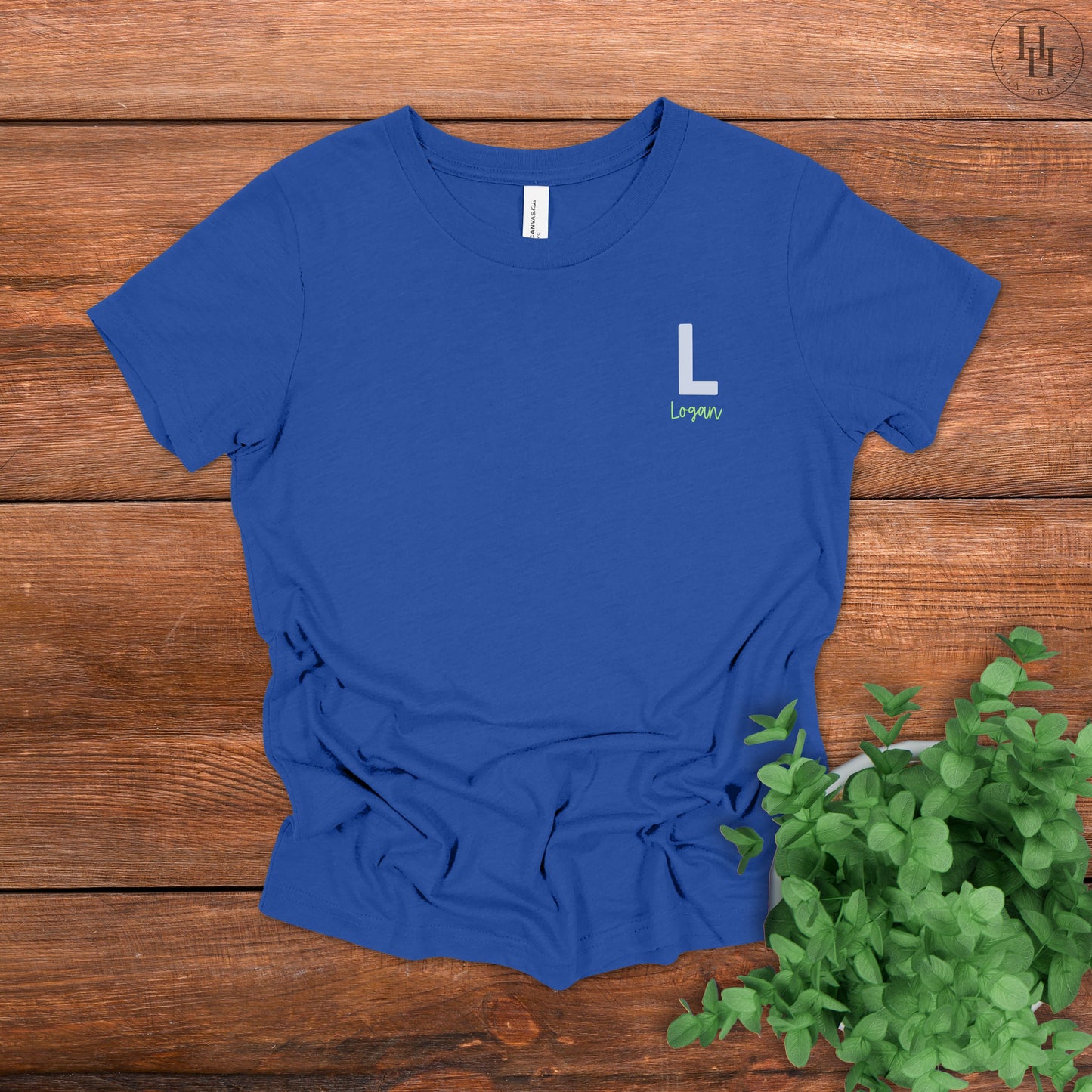 Personalized Youth Initial Tee [YT1007]