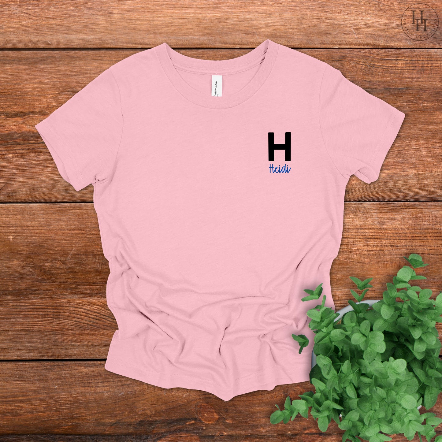 Personalized Youth Initial Tee [YT1007]